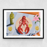 Salt and Sea Narrow Black Frame