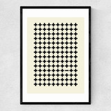Plus Sign Narrow Black Frame