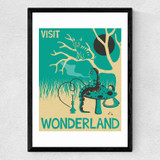 Wonderland by Jazzberry Blue Medium Black Frame
