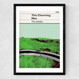 This Charming Man - The Smiths Medium Black Frame