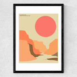 Grand Canyon by Jazzberry Blue Medium Black Frame