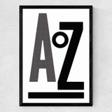 AoZ Medium Black Frame