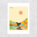 Zion by Jazzberry Blue Unframed Print