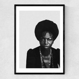 Nina Simone Narrow Black Frame