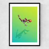 Jordan Narrow Black Frame