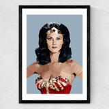 Wonder Woman Medium Black Frame