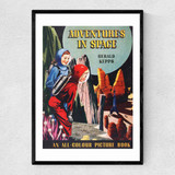 Adventures in Space Narrow Black Frame