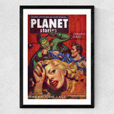 Planet Stories Medium Black Frame