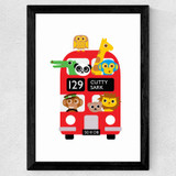 Cutty Sark Bus Zoo Wide Black Frame