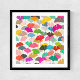 Ginkgo 3  Medium Black Frame