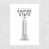 Empire State Building Unframed Print