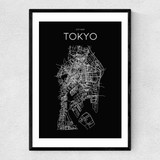 Tokyo Narrow Black Frame