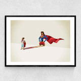 Kid of Steel Narrow Black Frame