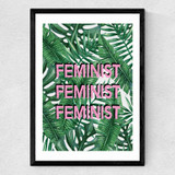 Feminist Feminist Feminist Medium Black Frame