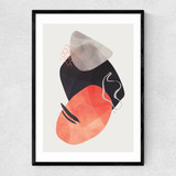Flux Narrow Black Frame