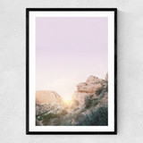 Desert Narrow Black Frame