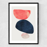 Balance II Narrow Black Frame