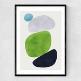 Balance V Narrow Black Frame