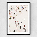 Beach Life Narrow Black Frame