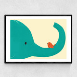 Little Buddy Narrow Black Frame