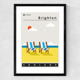Brighton Medium Black Frame