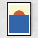 Horizon Narrow Black Frame