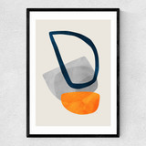 Elements Narrow Black Frame