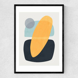 Galiena Narrow Black Frame