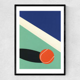 Arizona Tennis Club II Narrow Black Frame