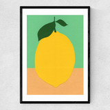Lemon by Rosi Feist Narrow Black Frame