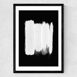 Brushes II by Rafael Farias Medium Black Frame