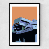 Southbank Gallery by Oshe POP! Narrow Black Frame