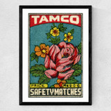 Tamco Rose Medium Black Frame