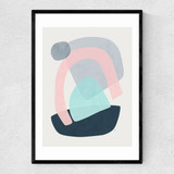 Lela Narrow Black Frame