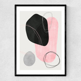 Lelia Narrow Black Frame