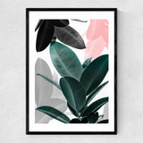 Leaf Play Narrow Black Frame