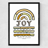 Joy by Wonder and Rah Medium Black Frame