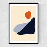 Cornwall Narrow Black Frame