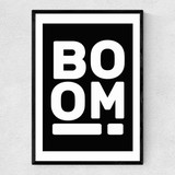 Boom Narrow Black Frame