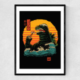 The Sushi King Narrow Black Frame