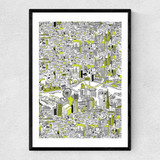Sharm London Narrow Black Frame
