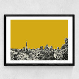 One Tree Hill Medium Black Frame