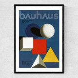 Bauhaus Magazine Narrow Black Frame