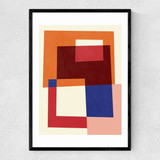 Home by Susana Paz Narrow Black Frame