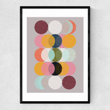 Moods and Moons Narrow Black Frame
