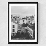 Paris by Florent Bodart Medium Black Frame