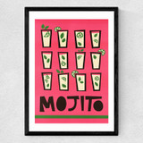 Mojito by Fox and Velvet Medium Black Frame