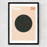 Pluto IX Medium Black Frame