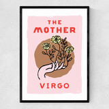 Virgo - The Mother Narrow Black Frame