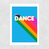 Let's Dance by ShowMeMars Unframed Print